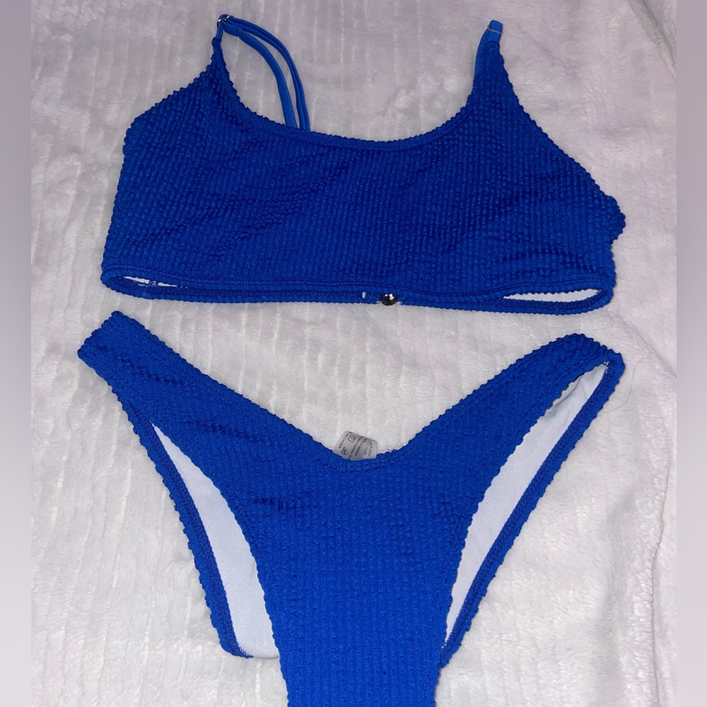 Shein Ribbed Bikini - Picture 2 of 8